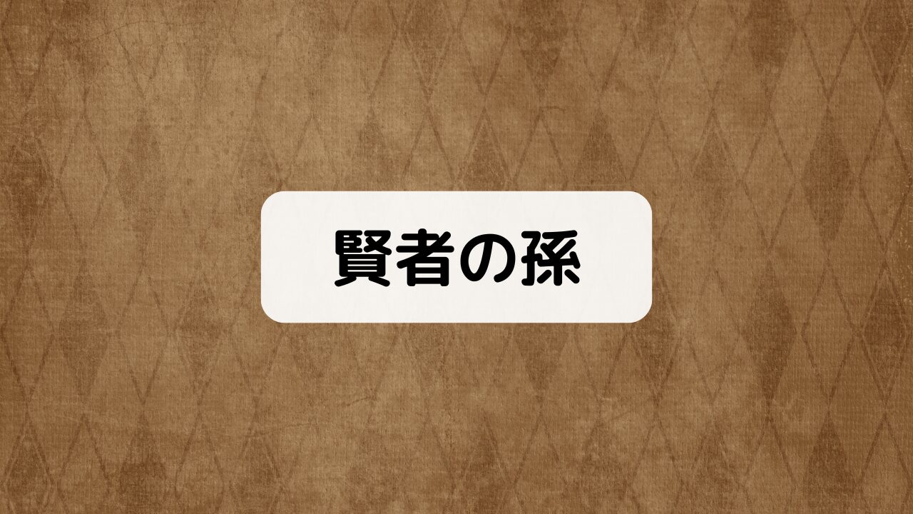 賢者の孫