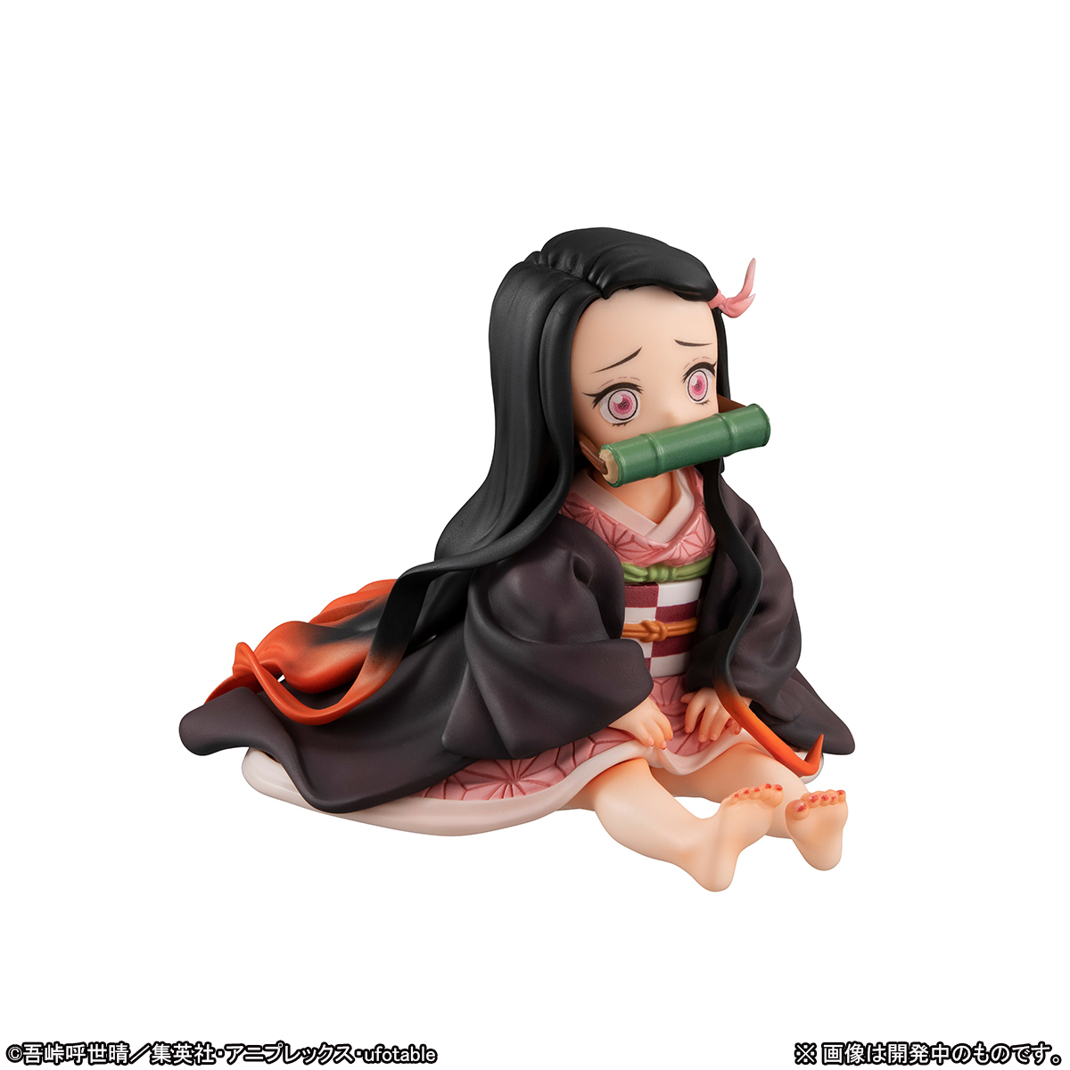 『鬼滅の刃』竈門禰豆子(かまどねずこ)のフィギュアに悶絶！てのひらサイズが登場！【画像5枚】