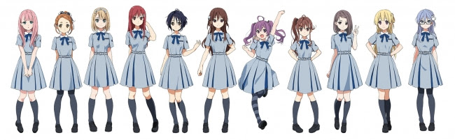 22/7(ナナブンノニジュウニ)キャラメンバーイラスト