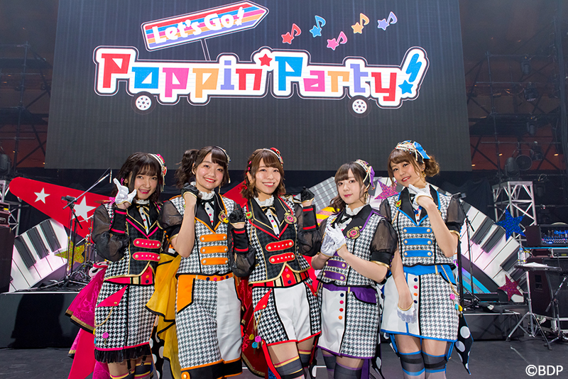 バンドリ6thライブ Day2:Poppin’Party「Let‘s Go! Poppin’Party!」