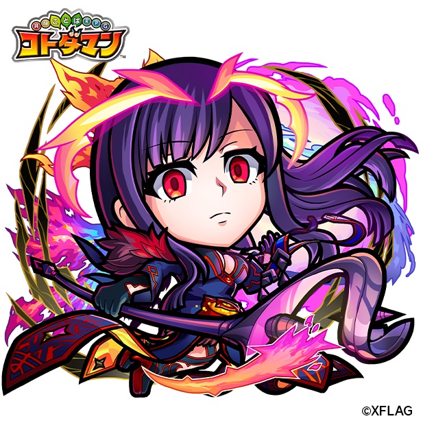 コトダマン×モンスト★6 赤い月の解放者 マナ・アニマ