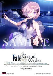 Fate/Grand Order Waltz in the MOONLIGHT/LOSTROOM song material