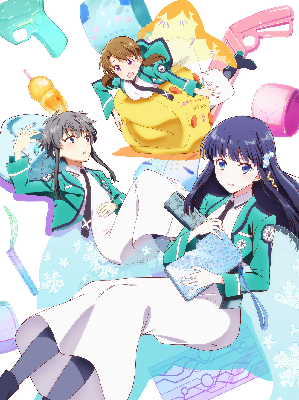 アニメ「魔法科高校の優等生」第1弾キービジュアル