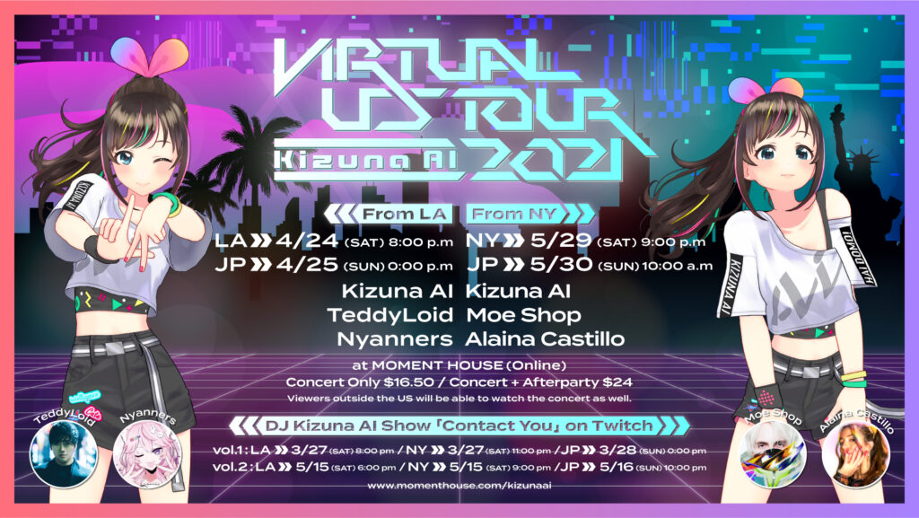 Kizuna AI Virtual US Tour
