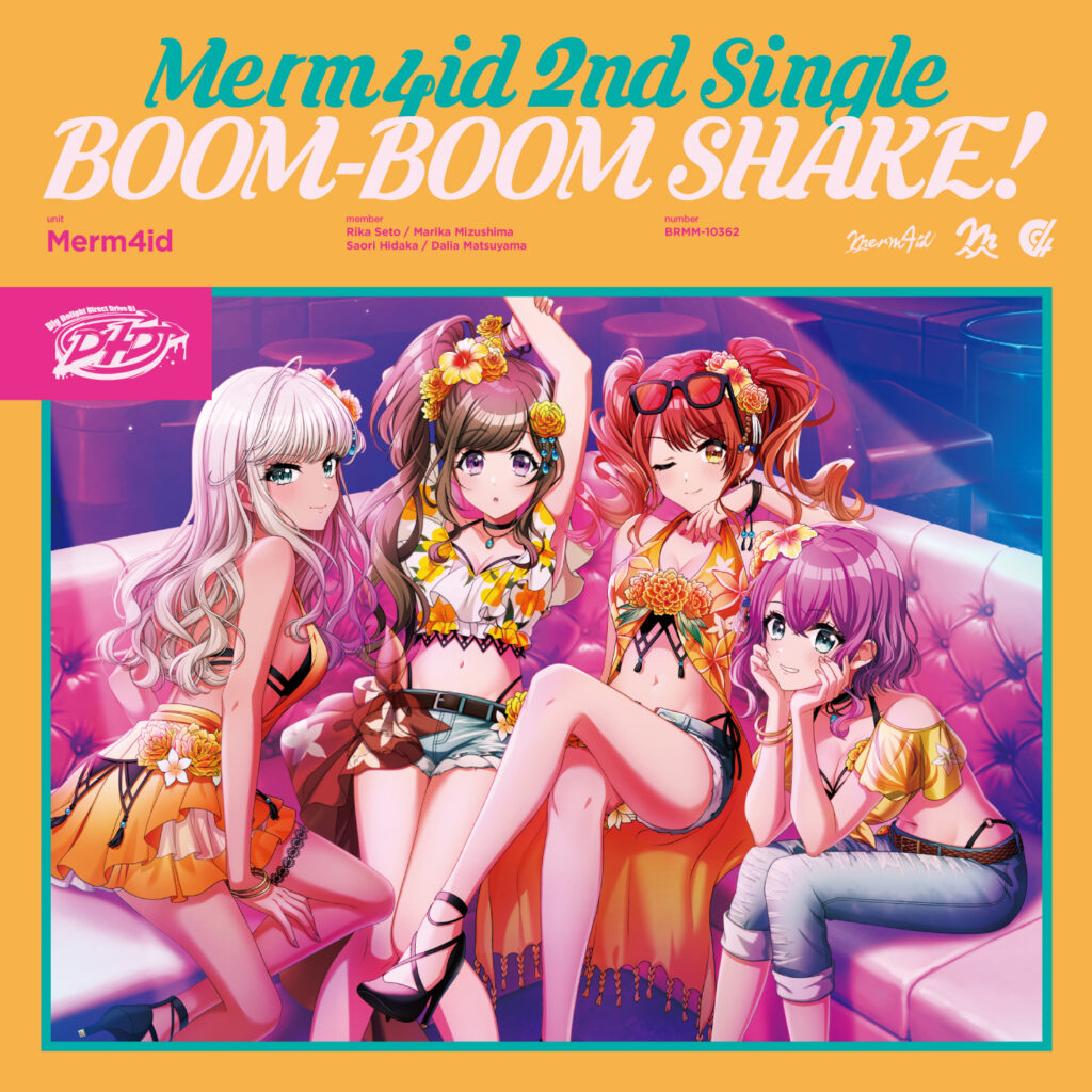 Merm4id 2ndシングル「BOOM-BOOM SHAKE!」