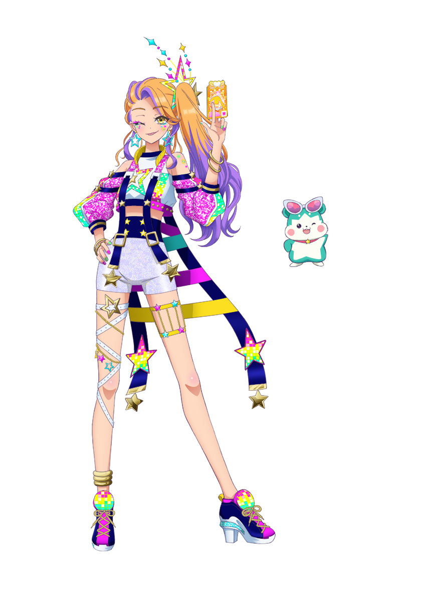 ワッチャプリマジ！弥生ひな（声優：内田彩）チムム（声優：引坂理絵）