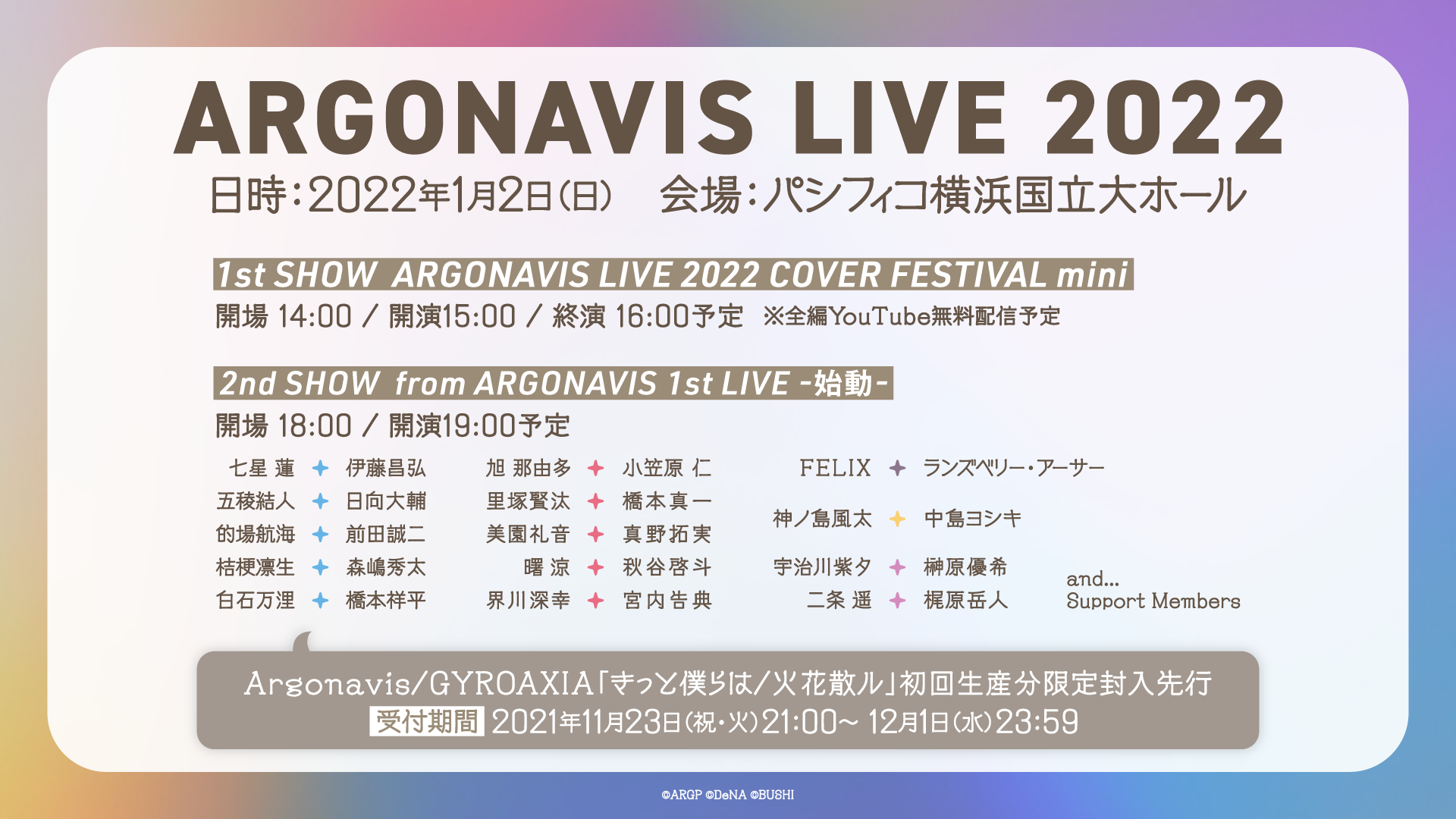 from ARGONAVIS