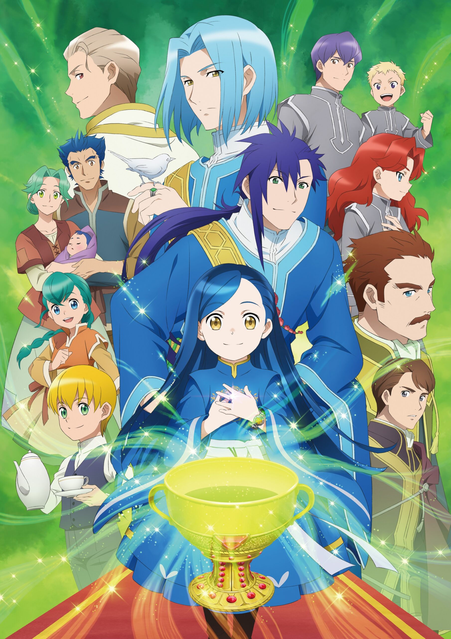 本好きの下剋上3期キービジュアル