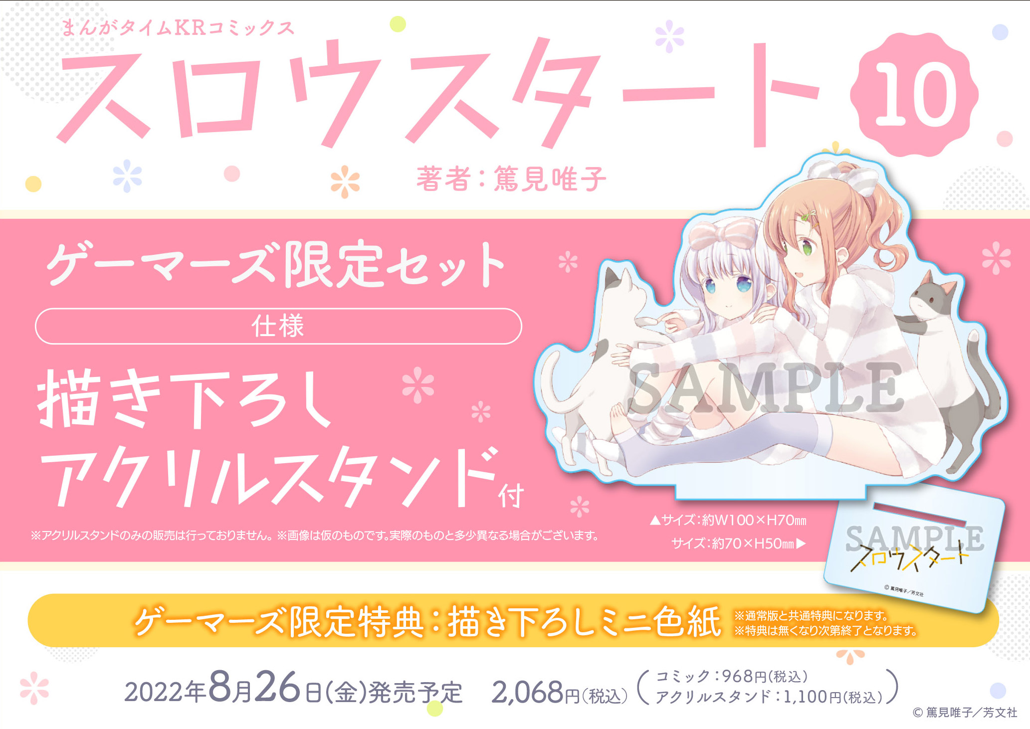 スロウスタート10巻