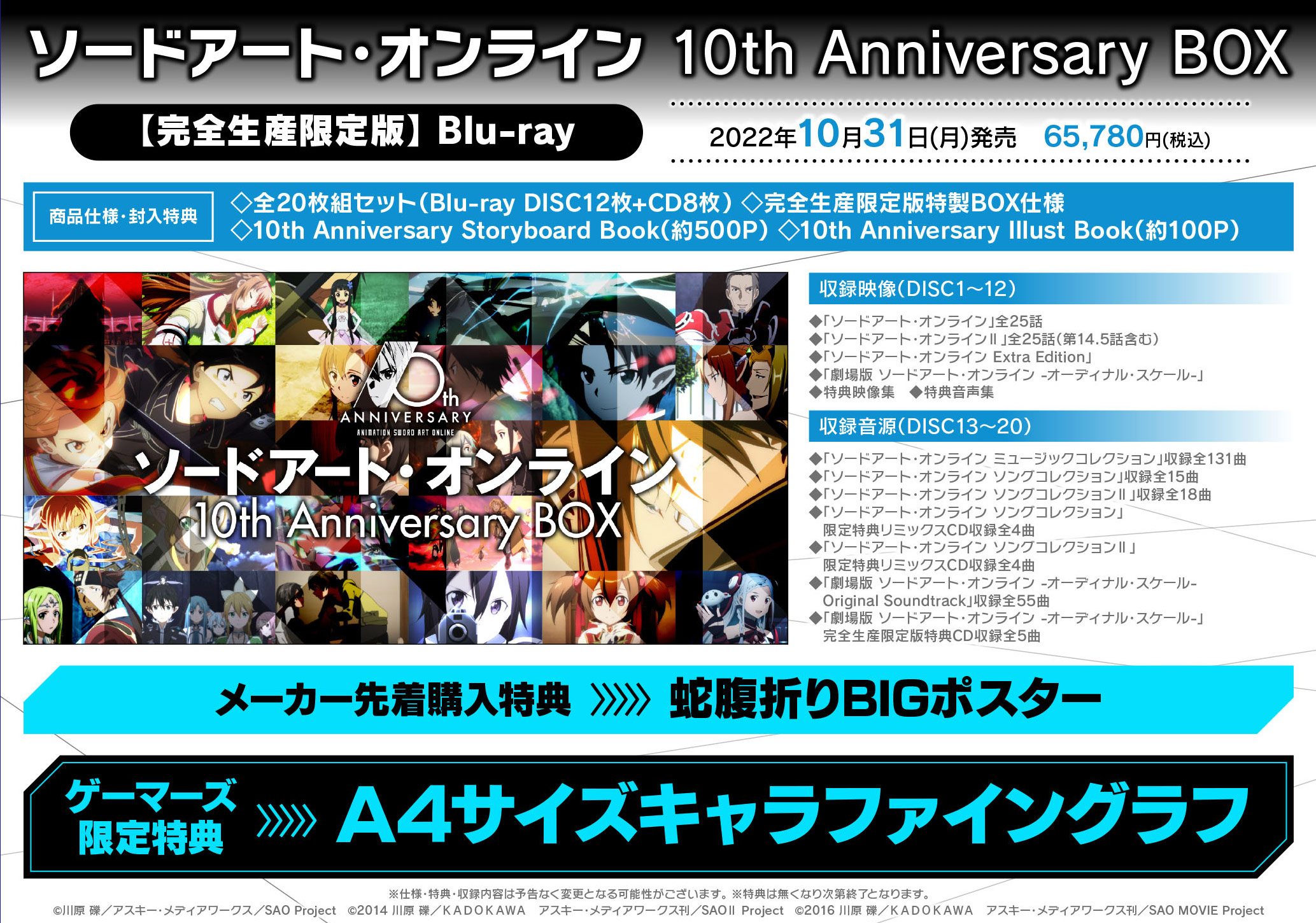 ソードアート・オンライン 10th Anniversary BOX