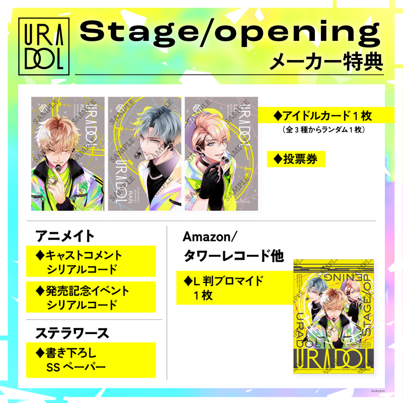 URADOL Stage/opening