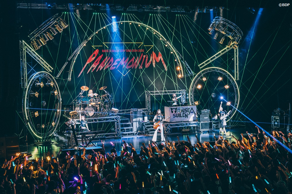 RAISE A SUILEN ZEPP TOUR 2024-2025「PANDEMONIUM」愛知公演：ステージ写真2