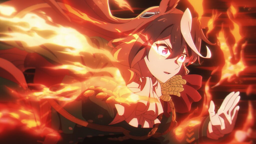 『ウマ娘シンデレラグレイ』シンボリルドルフ領域展開・ゾーン覚醒シーン